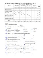 Đề kiểm tra 45 phút môn toán lớp 11 năm 2019 trường thpt việt bắc lạng sơn | Toán học, Lớp 11 - Ôn Luyện