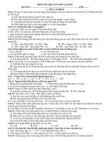 Đề kiểm tra học kì 2 môn lịch sử lớp 10 phần 2 | Lớp 10, Lịch sử - Ôn Luyện