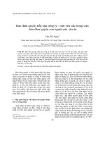 Bảo đảm quyền tiếp cận công lý - một yêu cầu trong việc bảo đảm quyền con người của tòa án