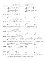 Đề kiểm tra học kì 2 môn toán lớp 11 năm 2016 trường thpt đa phúc hà nội | Toán học, Lớp 11 - Ôn Luyện
