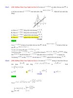 Đáp án trắc nghiệm môn toán trường THPT phan thúc trực nghệ an lần 2 | Toán học, Lớp 12 - Ôn Luyện