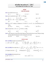 Giữa kì 1 toán 9 hoàng LIệt 2021 