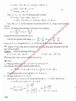 Bài giảng và lời giải chi tiết giải tích 12 - Phần 15