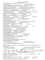 Bài tập trắc nghiệm về tế bào nhân sơ môn sinh học lớp 10 | Lớp 10, Sinh học - Ôn Luyện