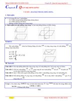 Bài 1. Bài tập có đáp án chi tiết về chứng minh hai mặt phẳng song song | Toán học, Lớp 11 - Ôn Luyện