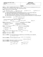 Đề kiểm tra Đại số 10 chương 1 (Mệnh đề – Tập hợp) trường THPT Phú Thái – Hải Dương | Toán học, Lớp 10 - Ôn Luyện