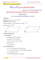 Bài tập có đáp án chi tiết về quan hệ song song môn toán lớp 11 | Toán học, Lớp 11 - Ôn Luyện