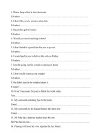 Bài tập viết lại câu môn tiếng anh lớp 9 | Tiếng Anh, Lớp 9 - Ôn Luyện