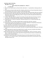 Đề cương ôn tập học kì 1 môn Vật lý lớp 11 THPT Yên Hòa năm 2020 - 2021 | Vật Lý, Lớp 11 - Ôn Luyện