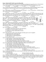 Bài tập trắc nghiệm về các định luật về khí lý tưởng môn vật lý lớp 10 | Vật Lý, Lớp 10 - Ôn Luyện