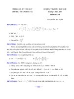 Giữa kì 2 toán 8 nghĩa tân 1415 