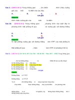 Bài tập có đáp án chi tiết dạng vị trí tương đối giữa hai đường thẳng, giữa đường thẳng và mặt phẳng mức độ 1 | Toán học, Lớp 12 - Ôn Luyện