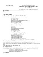 Đề thi thử văn thpt quốc gia 2019 - Thạc Sỹ Nguyễn Thành Huân - Đề 4 | Ngữ văn, Đề thi đại học - Ôn Luyện