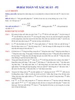 Bài 1. Bài tập có đáp án chi tiết về xác suất môn toán lớp 11 | Toán học, Lớp 11 - Ôn Luyện