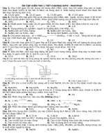 Đề kiểm tra 1 tiết về nito photpho môn hóa học lớp 11 phần 1 | Lớp 11, Hóa học - Ôn Luyện