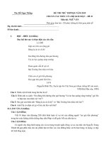 Đề thi thử văn thpt quốc gia 2019 - Thạc Sỹ Đỗ Ngọc Thống - Đề 21 | Ngữ văn, Đề thi đại học - Ôn Luyện