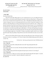 Đề thi thử THPTQG môn Ngữ Văn - Trường THPT chuyên Thái Nguyên - lần 1 - năm 2019(có lời giải chi tiết) (1) | Ngữ văn, Đề thi đại học - Ôn Luyện