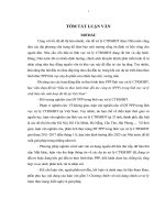 Đầu tư theo hình thức đối tác công tư ( PPP) trong lĩnh vực xử lý chất thải rắn sinh hoạt đô thị tại Việt Nam