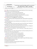 Đề thi thử có đáp án chi tiết kỳ thi THPT quốc gia môn sinh theo cấu trúc mới mã 20 | Đề thi đại học, Sinh học - Ôn Luyện