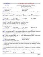 Đề thi thử thpt quốc gia có đáp án chi tiết môn hóa học năm 2017 của thầy nguyễn anh phong mã 21 | Đề thi đại học, Hóa học - Ôn Luyện