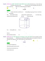 Bài tập có đáp án chi tiết dạng câu hỏi lý thuyết môn Toán lớp 12 mức độ 3 | Toán học, Lớp 12 - Ôn Luyện