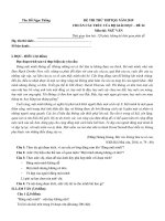 Đề thi thử văn thpt quốc gia 2019 - Thạc Sỹ Đỗ Ngọc Thống - Đề 24 | Ngữ văn, Đề thi đại học - Ôn Luyện