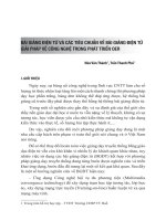 Bài giảng điện tử và các tiêu chuẩn về bài giảng điện tử giải pháp về công nghệ trong phát triển OER