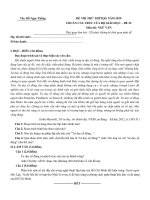 Đề thi thử văn thpt quốc gia 2019 - Thạc Sỹ Đỗ Ngọc Thống - Đề 22 | Ngữ văn, Đề thi đại học - Ôn Luyện