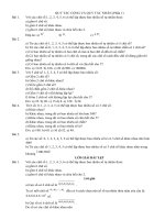 Bài 1. Bài tập có đáp án chi tiết về quy tắc cộng và quy tắc nhân môn toán lớp 11 | Toán học, Lớp 11 - Ôn Luyện