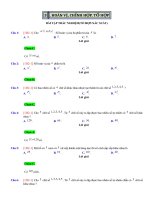 Bài tập trắc nghiệm có đáp án chi tiết về hoán vị chỉnh hợp tổ hợp môn toán lớp 11 | Toán học, Lớp 11 - Ôn Luyện