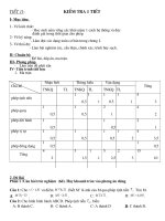 Đề kiểm tra 1 tiết môn toán lớp 11 năm 2018 trường thpt kim bình | Toán học, Lớp 11 - Ôn Luyện