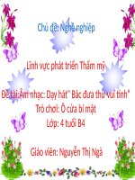 .giáo án powerpoint bài hát 