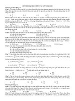 Tuyển tập đề thi đại học các năm 2010 tới 2014 đã phân  loại theo chương