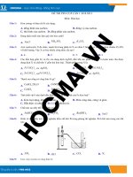 Đề thi thử đại học online pencup môn hóa học của hocmai năm 2018 lần 1 mã 3 | Đề thi đại học, Hóa học - Ôn Luyện