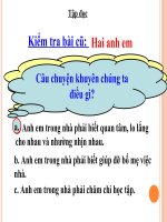 Bài giảng điện tử lớp 2 - tuần 15