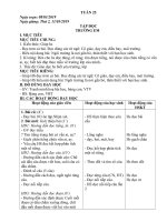 Giáo án lớp 1 - tuần 25 - Uyên