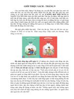 Bài giới thiệu sách tháng 9 năm 2018