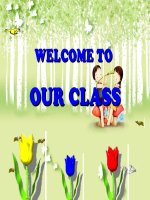 Unit 9 Cities of the world Lesson 1 Getting started