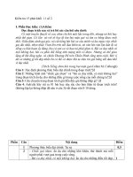 Đề kiểm tra 15 phút môn ngữ văn lớp 11 mã 2 | Ngữ văn, Lớp 11 - Ôn Luyện