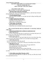 Hệ thống kiến thức môn GDCD lớp 7 HK II