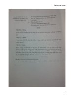 Đề thi cuối học kỳ II năm học 2015-2016 môn Những nguyên lý cơ bản của chủ nghĩa Mác - Lên nin (Phần 2) - ĐH Khoa học Xã hội và Nhân văn