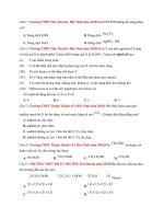 Bài tập về axit cacbonxylic có đáp án môn hóa học lớp 11 | Lớp 11, Hóa học - Ôn Luyện