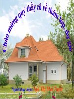 Bài giảng điện tử lớp 1