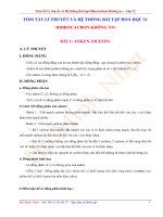 tóm tắt lí thuyết và hệ thống bài tập hoá học lớp 11 chương i  sự điện li             tóm tắt lí thuyết và hệ thống bài tập hoá học lớp 11