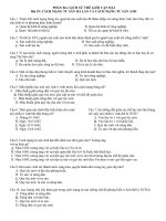 Bài tập trắc nghiệm có đáp án về lịch sử thế giới cận đại môn lịch sử lớp 10 | Lớp 10, Lịch sử - Ôn Luyện