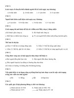 Bài tập trắc nghiệm môn lịch sử lớp 10 | Lớp 10, Lịch sử - Ôn Luyện