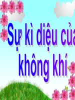 slide bài giảng sự kì diệu của không khí 