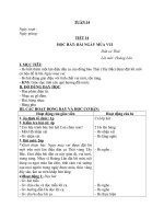 Giáo án âm nhạc lớp 3- tuần 14