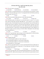 Đề thi thử thpt quốc gia có đáp án chi tiết môn hóa học năm 2017 trường thpt nguyễn thị minh khai lần 1 | Đề thi đại học, Hóa học - Ôn Luyện