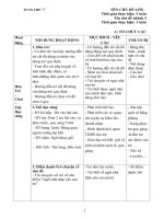 giao an tuần 7: Đồ dùng trong gia đình